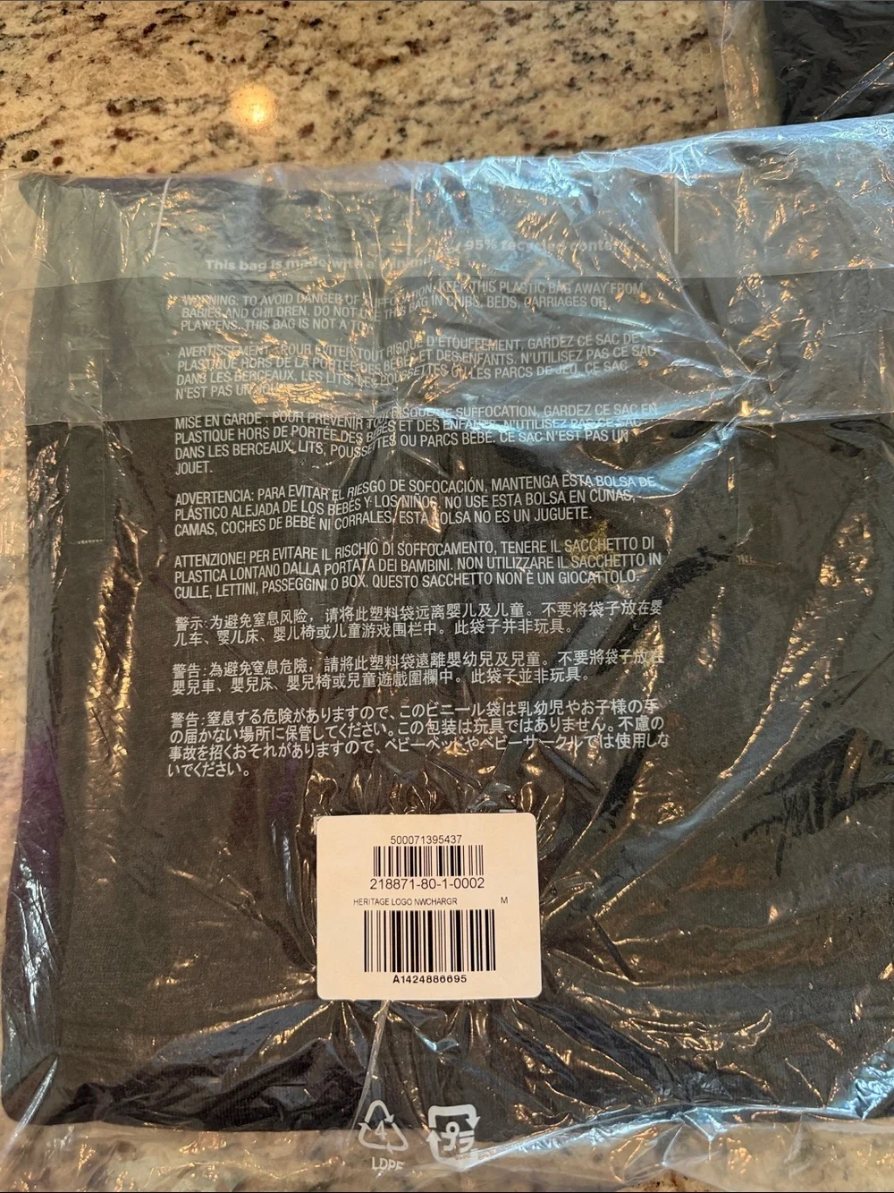 GAP Men's Dark Charcoal Zip Hoodie